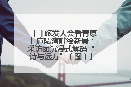 「旅发大会看青原」庐陵湾畔绘新景：采访团沉浸式解码“诗与远方”（图）