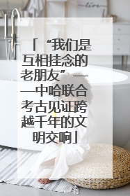 “我们是互相挂念的老朋友”——中哈联合考古见证跨越千年的文明交响