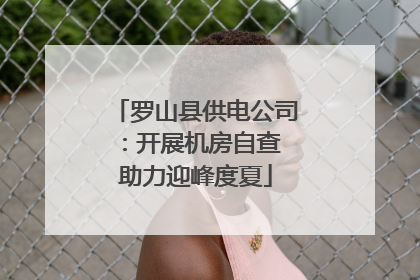 罗山县供电公司：开展机房自查 助力迎峰度夏