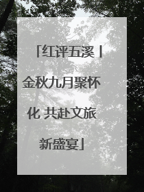红评五溪丨金秋九月聚怀化 共赴文旅新盛宴