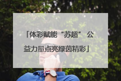 体彩赋能“苏超” 公益力量点亮绿茵精彩
