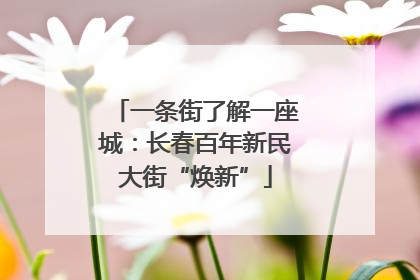 一条街了解一座城：长春百年新民大街“焕新”