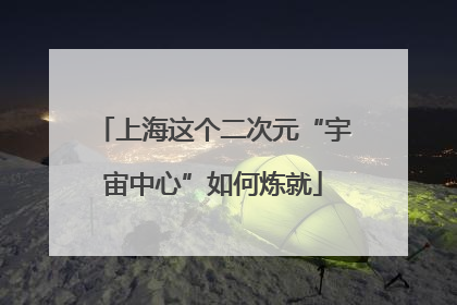 上海这个二次元“宇宙中心”如何炼就