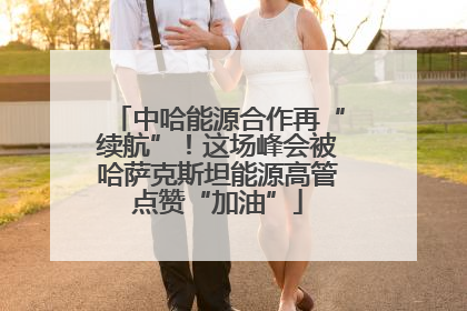 中哈能源合作再“续航”！这场峰会被哈萨克斯坦能源高管点赞“加油”