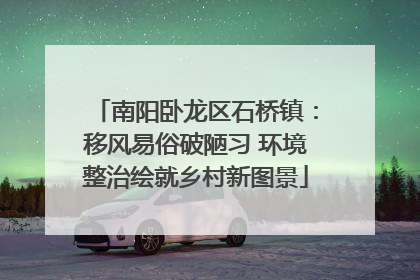 南阳卧龙区石桥镇：移风易俗破陋习 环境整治绘就乡村新图景