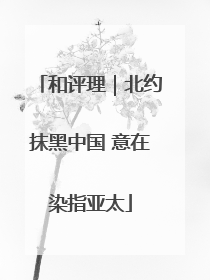 和评理｜北约抹黑中国 意在染指亚太