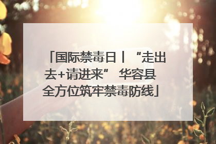 国际禁毒日丨“走出去+请进来” 华容县全方位筑牢禁毒防线
