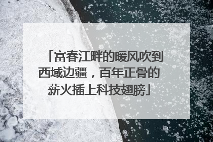 富春江畔的暖风吹到西域边疆，百年正骨的薪火插上科技翅膀