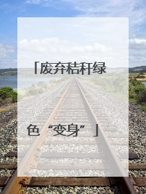 废弃秸秆绿色“变身”
