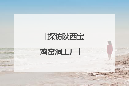 探访陕西宝鸡窑洞工厂