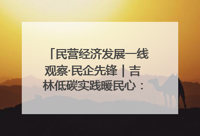 民营经济发展一线观察·民企先锋｜吉林低碳实践暖民心：太阳能供暖技术为北方清洁取暖破局