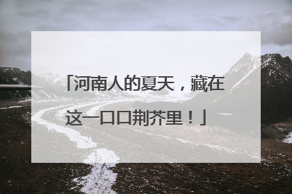 河南人的夏天，藏在这一口口荆芥里！