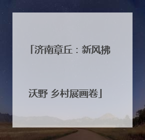 济南章丘：新风拂沃野 乡村展画卷