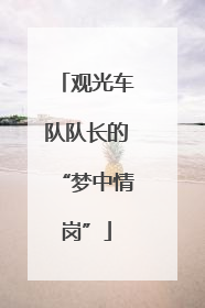 观光车队队长的“梦中情岗”