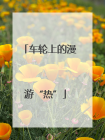 车轮上的漫游“热”