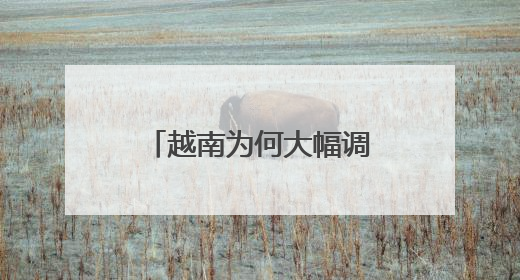 越南为何大幅调整省级行政区划