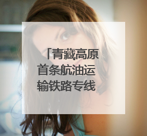 青藏高原首条航油运输铁路专线投入使用