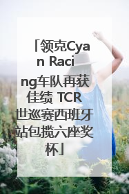 领克Cyan Racing车队再获佳绩 TCR世巡赛西班牙站包揽六座奖杯