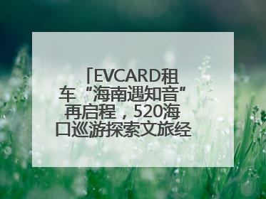 EVCARD租车“海南遇知音”再启程，520海口巡游探索文旅经济新模式